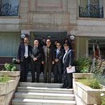 بازدید رئیس اداره‌ی خدمات آماری ارمنستان و هئیت همراه از پژوهشکده‌ی آمار