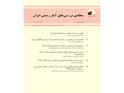 فراخوان ارسال مقاله در مجله‌ی «بررسی‌های آمار رسمی ایران»